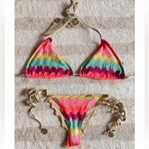 luli fama bikini set small scrunch butt